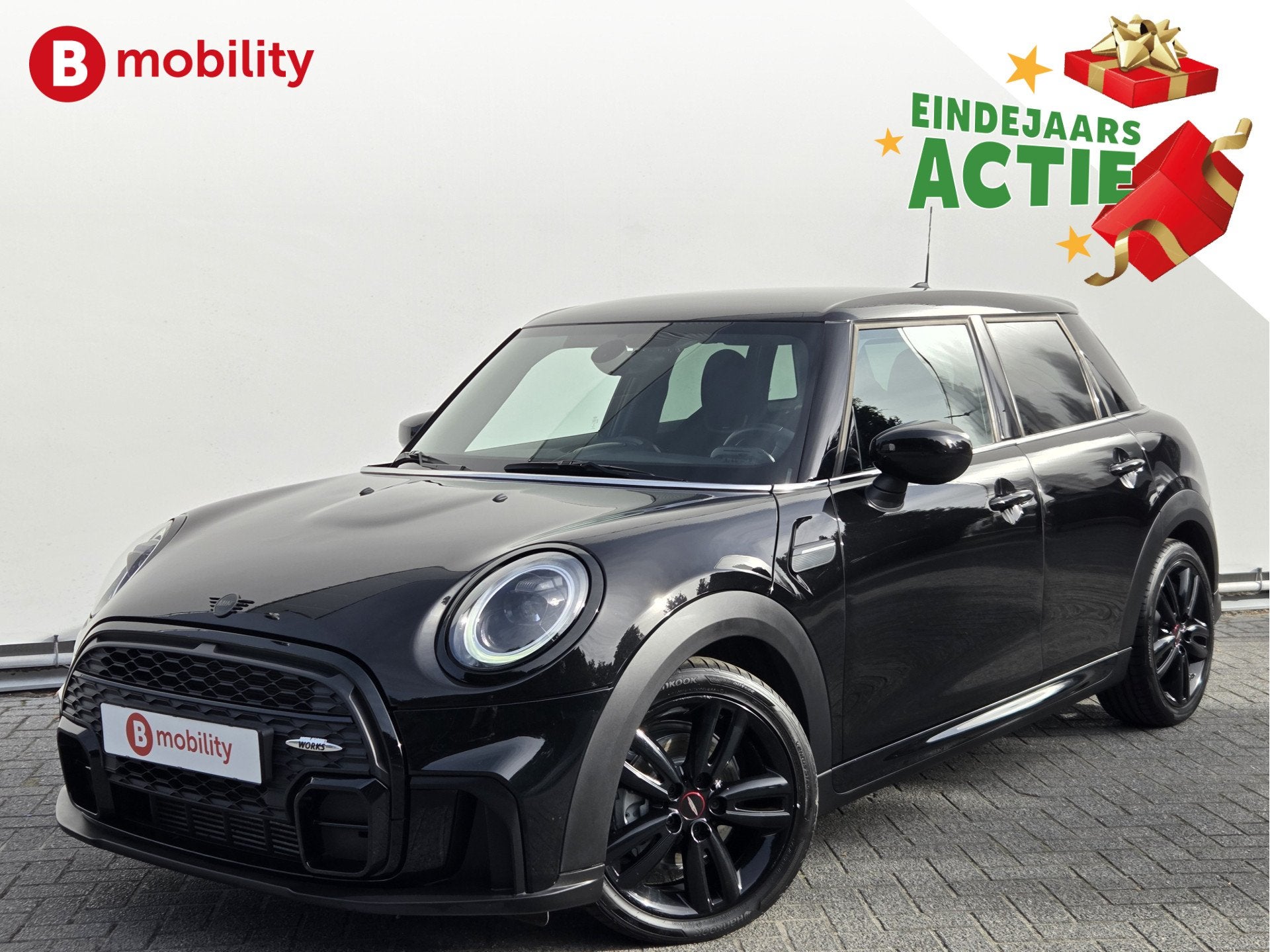 MINI Cooper 1.5 John Cooper Works 5-Drs. JCW Sportstoelen BT, Auto's, Voorwielaandrijving, 136 pk, Gebruikt, Verwarmde buitenspiegels