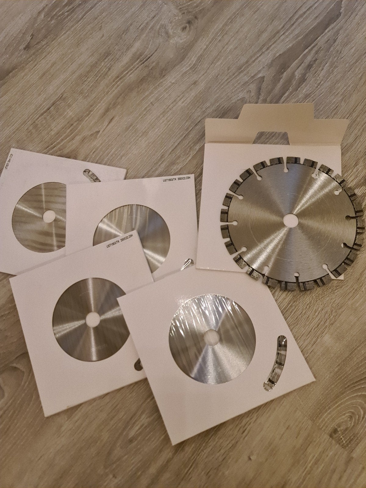 5 Nieuwe Diamantzaagbladen - UST1903/TK 200x22.23H, Doe-het-zelf en Verbouw, Gereedschap | Zaagmachines, 70 mm of meer, Overige typen