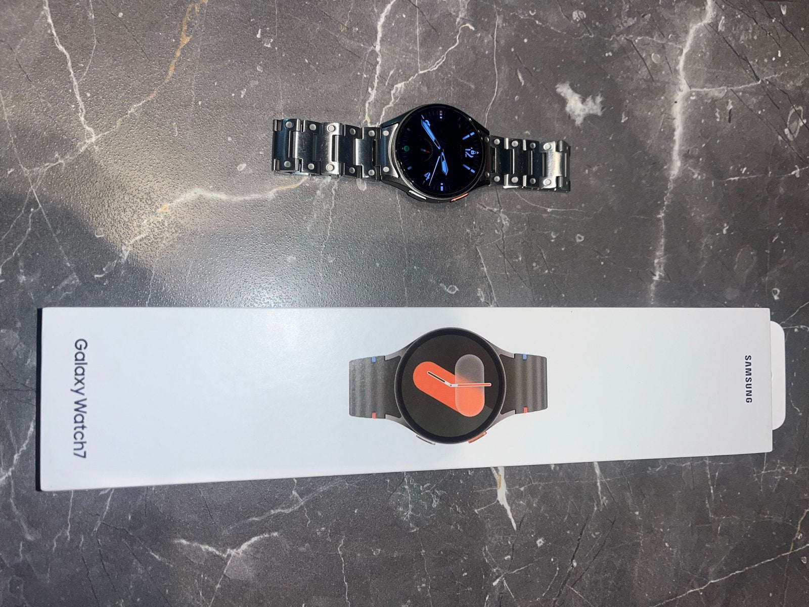 Samsung Galaxy Watch 7, Hartslag, Zwart, Ophalen of Verzenden, Zo goed als nieuw