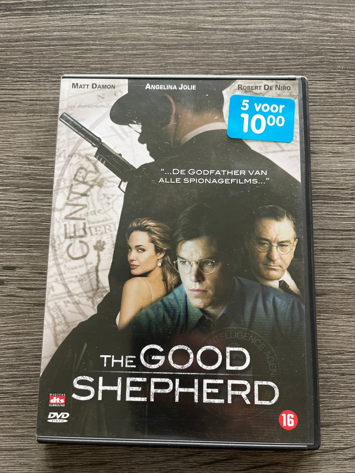 DVD The Good Shepherd - Spionage Thriller met Matt Damon, Engels, Vanaf 16 jaar, Nederlands, Actiethriller