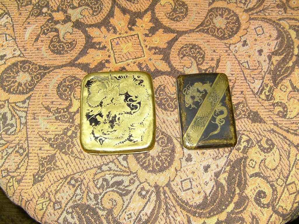 cigaretten box sigaretten doos Aziatisch Chinees Indisch, Ophalen of Verzenden, Gebruikt, Overige typen