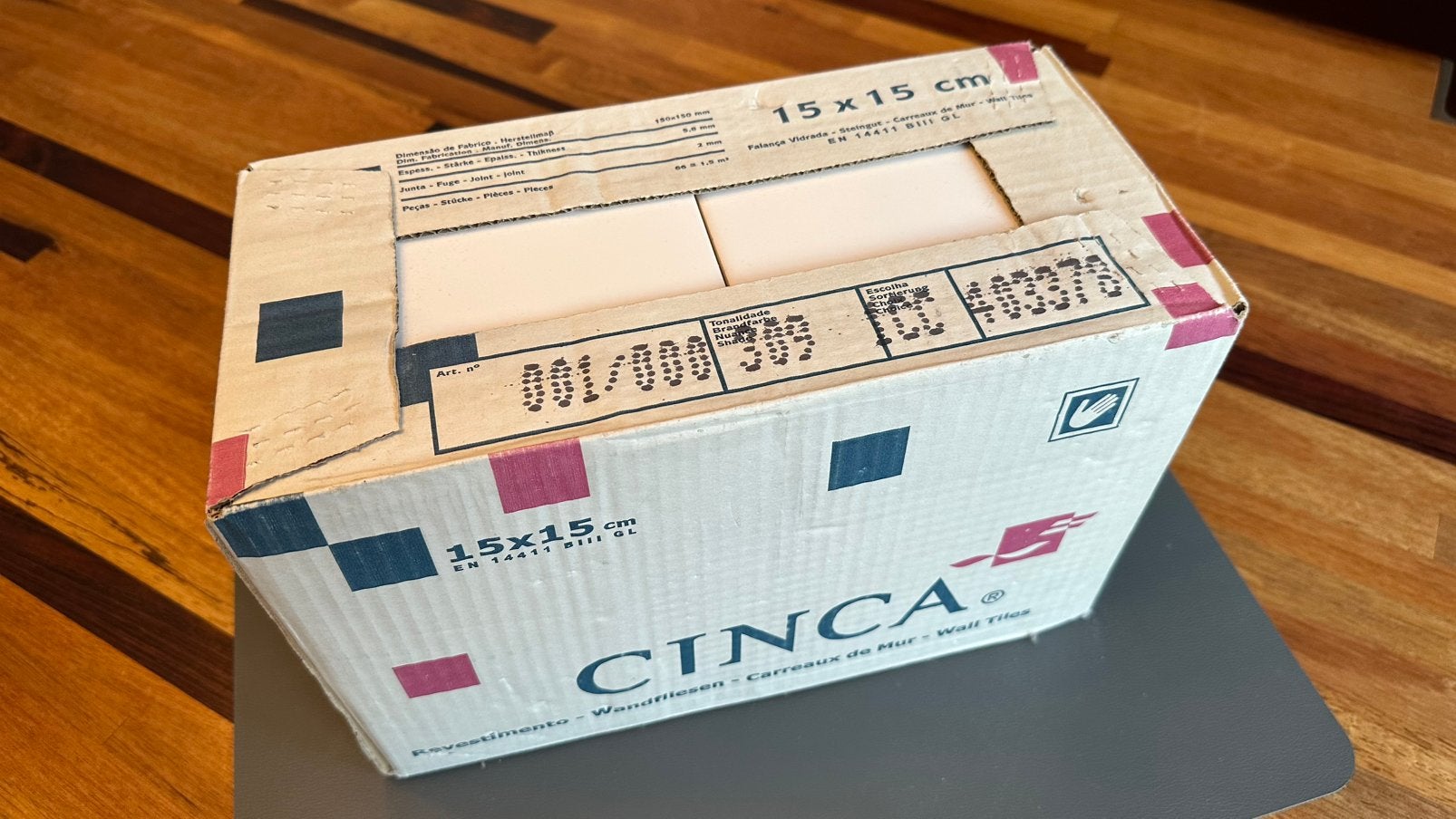 Cinca wandtegels 6m2, Doe-het-zelf en Verbouw, Ophalen, Nieuw, Minder dan 20 cm, Wandtegels