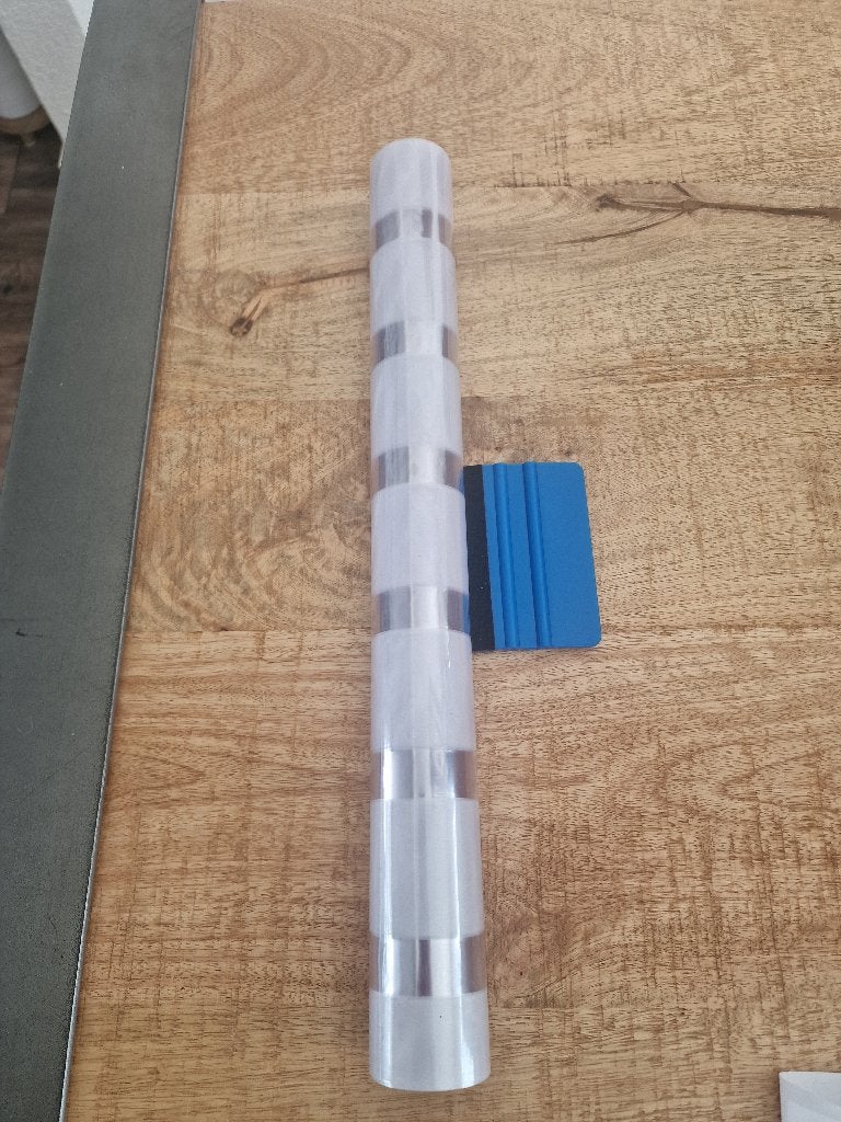 Statisch raamfolie office strepen (45cm), Ophalen of Verzenden, Nieuw, Minder dan 5 m², Folie