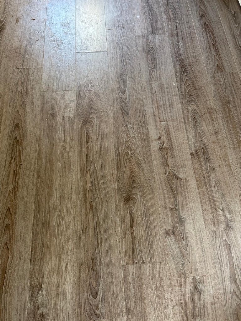 Laminaat vloer, Ophalen, Gebruikt, Bruin, 5 tot 10 m²