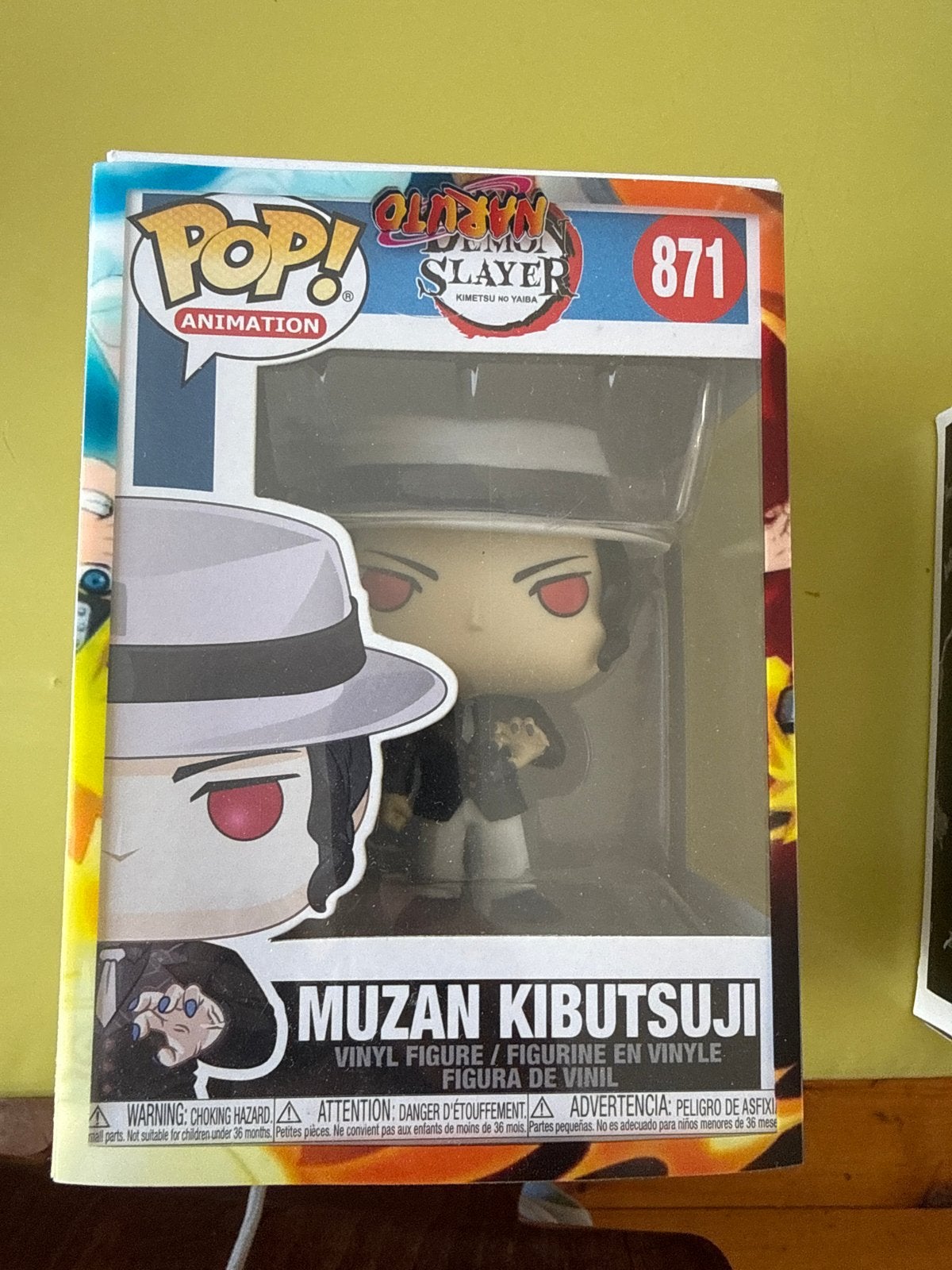Funko Pop! Animation Demon Slayer Muzan Kibutsuji #871, Ophalen of Verzenden, Nieuw