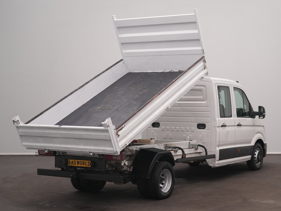 Volkswagen Crafter 177pk Tipper Kipper Dubbele Cabine Dubbel, Auto's, Gebruikt, Euro 6, 4 cilinders, Volkswagen