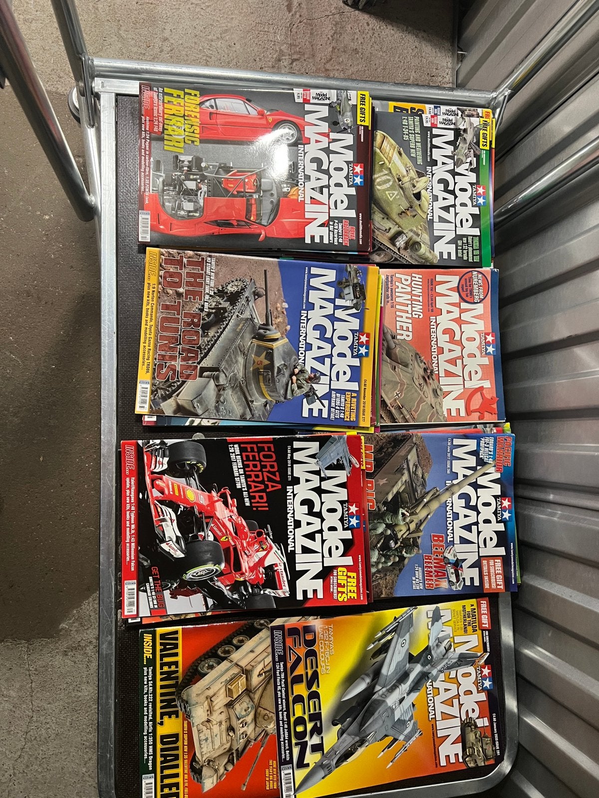 45x Tamiya Model Magazine International, Ophalen, Zo goed als nieuw, Groter dan 1:32