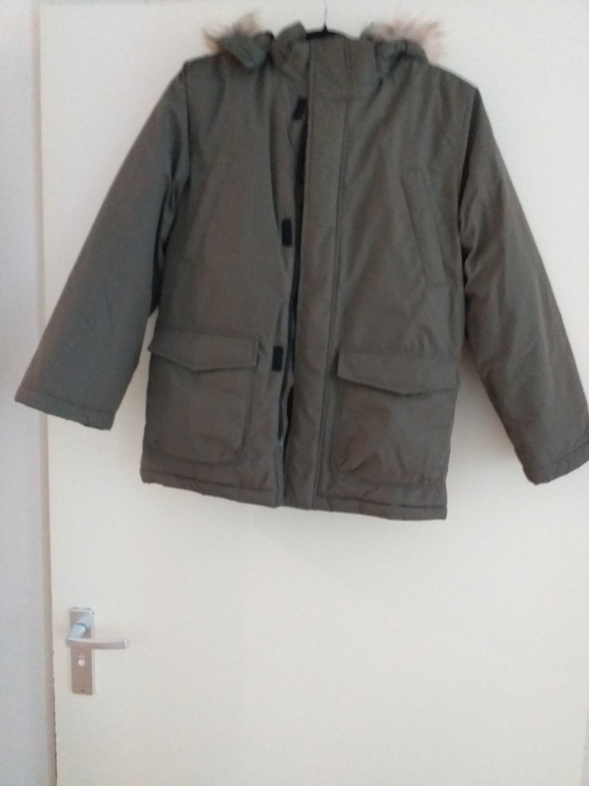 H&M winterjas voor jongens, maat 152 (11-12 jaar), Kinderen en Baby's, H&M, Ophalen of Verzenden, Zo goed als nieuw, Jongen