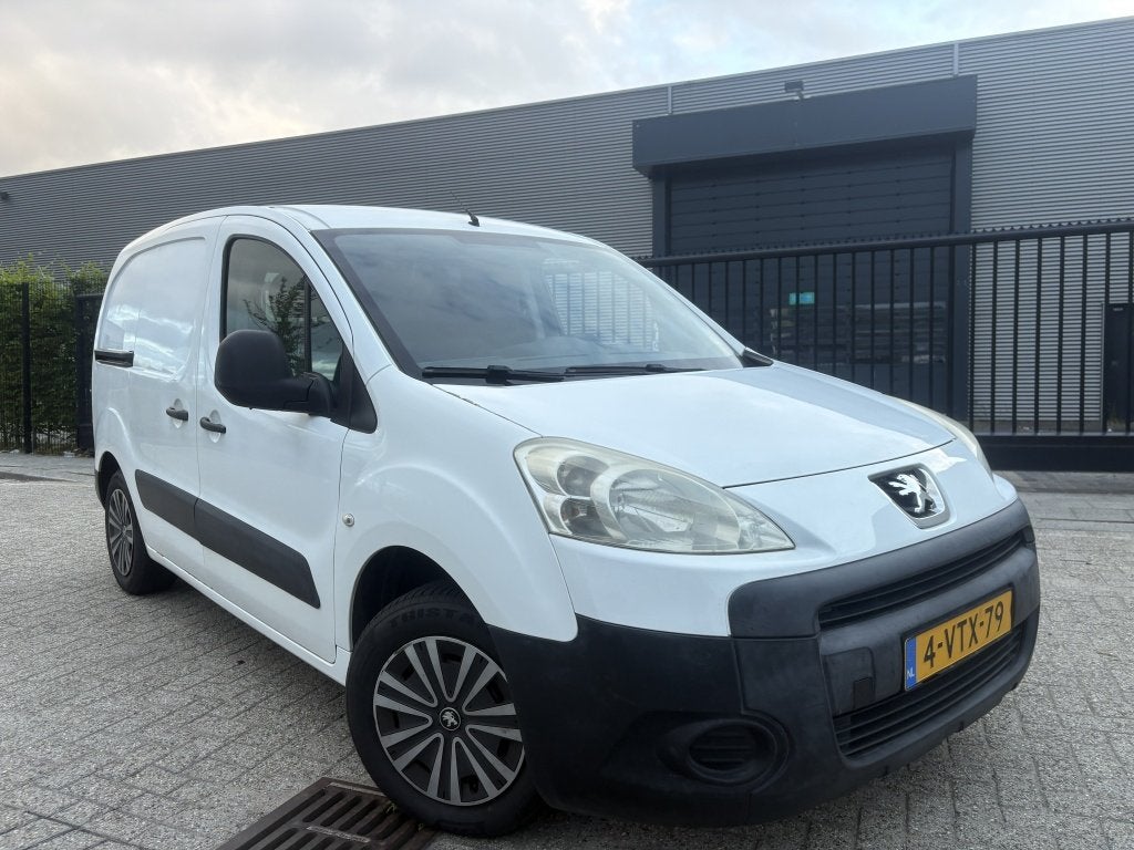 Peugeot Partner 1.6 HDI L1XR Airco schuifdeur netjes, Euro 5, Gebruikt, Elektrische ramen, Wit