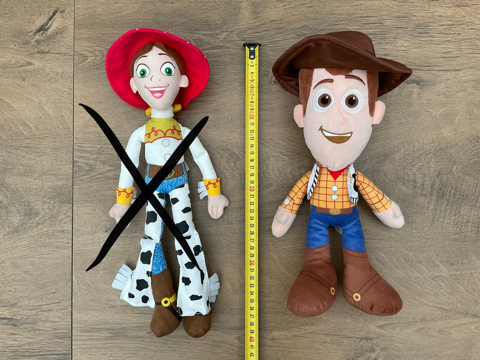Nieuwe zgan Disney Toy Story Woody of Andy knuffel, Ophalen, Overige figuren, Nieuw, Knuffel
