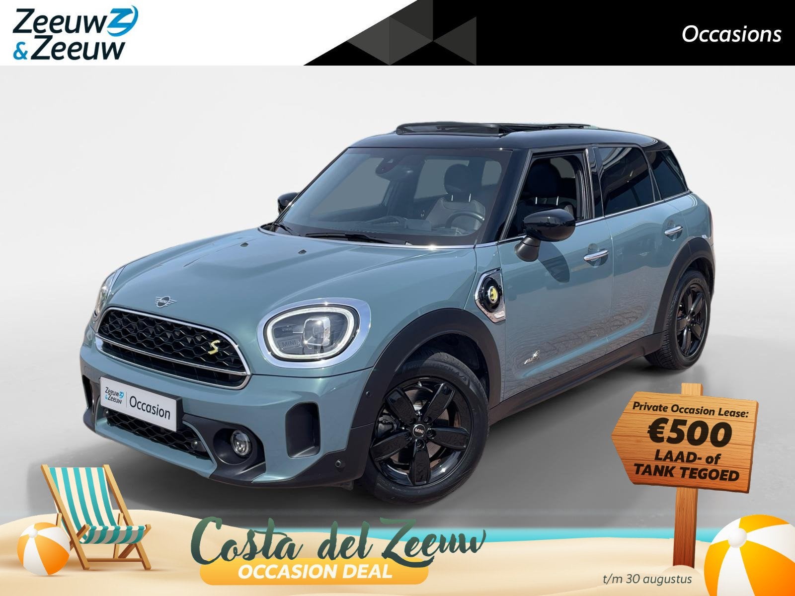 MINI Countryman 1.5 Cooper S E ALL4 Chili *Automaat*Navi+Cam, Auto's, Mini, Automaat, Automatische klimaatregeling, Gebruikt, Euro 6