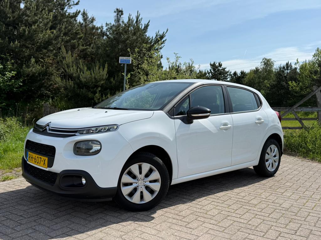 Citroën C3 2017 133.000 km Navigatie Airco Trekhaak Carplay, Voorwielaandrijving, 40 €/maand, Euro 6, 450 kg