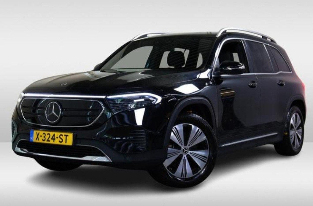 Mercedes-Benz EQB 300 228pk 4MATIC 2022 SOH 98.9%, 435 min, Zwart, 67 kWh, Elektrisch