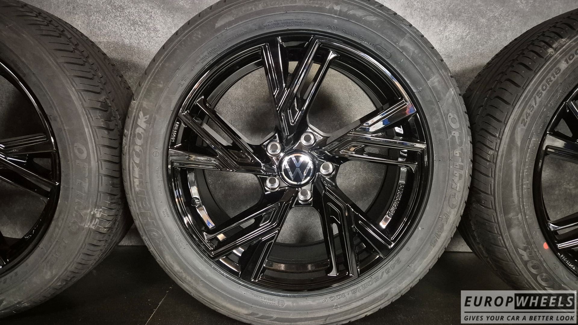 18 inch Volkswagen Transporter Bulli T6 Multivan zwart, Auto-onderdelen, Banden en Velgen, 18 inch, -, -, Banden en Velgen