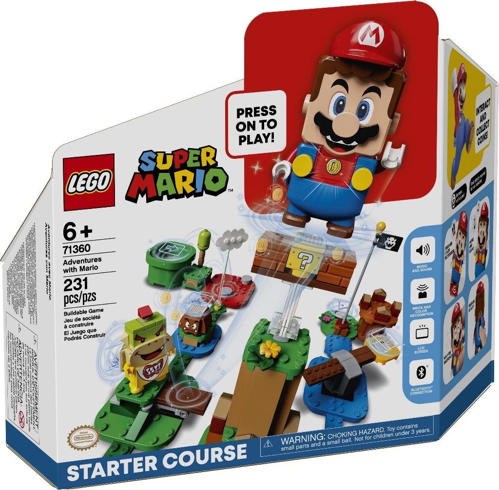 LEGO 71360 Adventures with Mario (Super Mario Starter Course, Overige thema's, Nieuw, Ophalen of Verzenden, Complete set