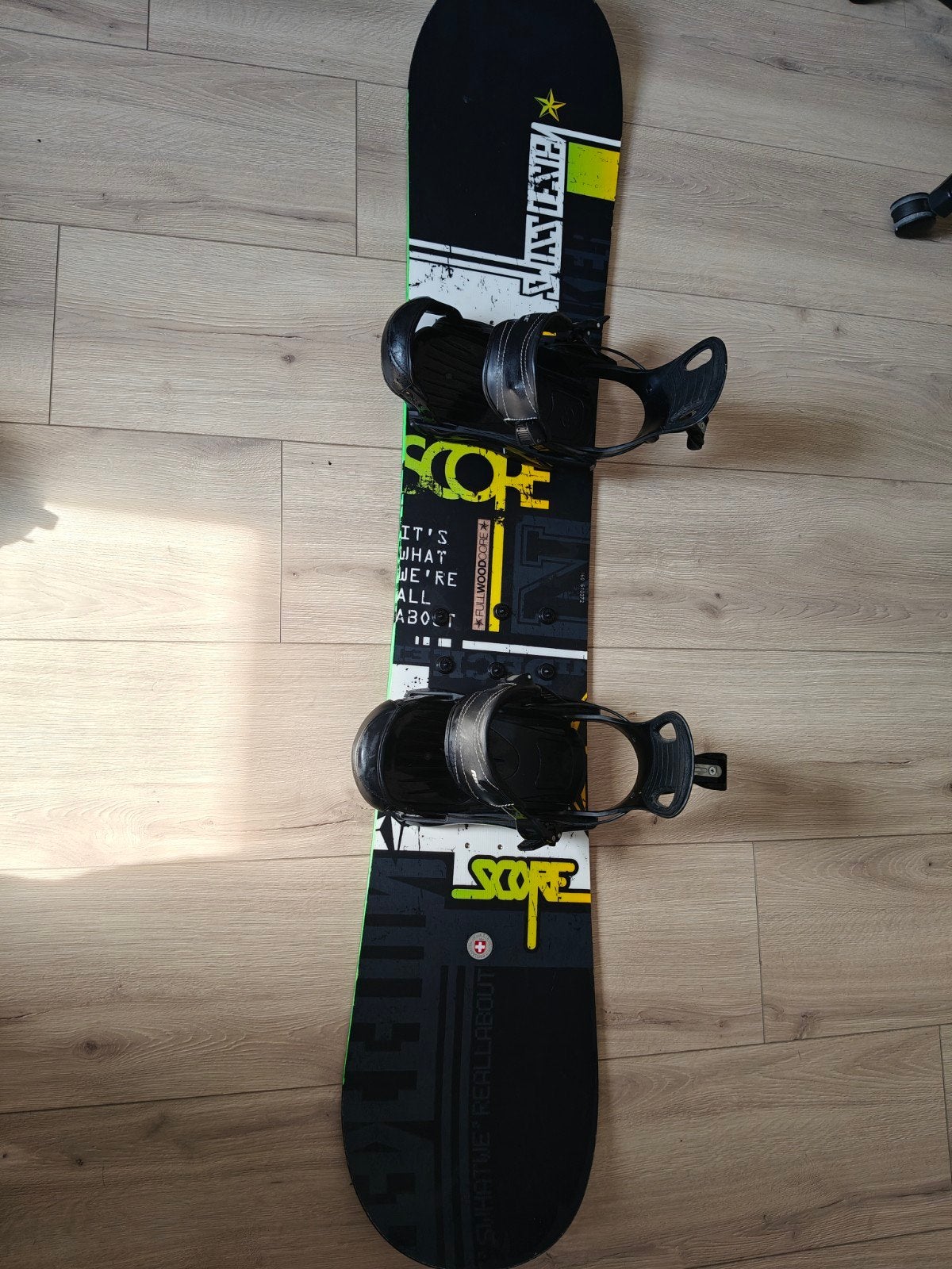 Nidecker Snowboard 160cm met Rage snelbindingen, Ophalen, Gebruikt, Board