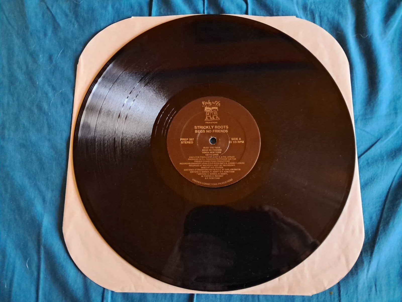 Strickly Roots - Begs No Friends LP (1993), Cd's en Dvd's, LP, Gebruikt, Verzenden, 12 inch