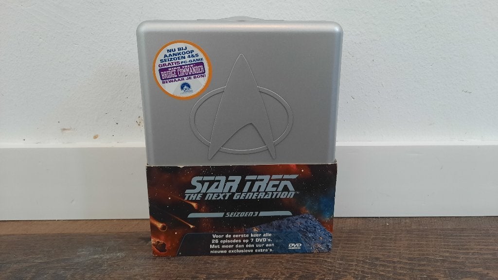 Star Trek The New Generation Seizoen 3 DVD Boxset, Cd's en Dvd's, Alle leeftijden, Ophalen of Verzenden, Gebruikt, Science Fiction en Fantasy
