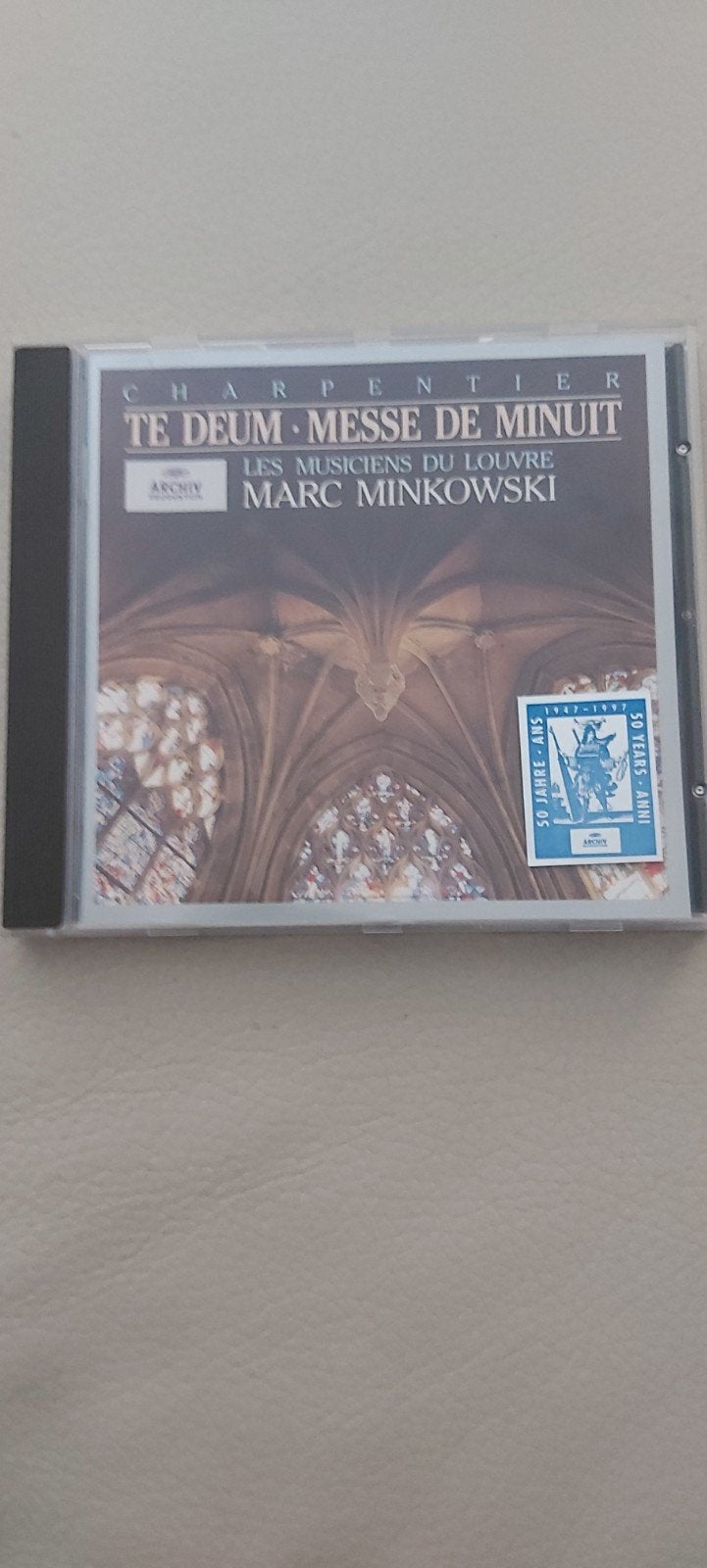 Charpentier: Te Deum & Messe de Minuit - Minkowski CD, Overige componisten, Inclusief doosje, Ophalen of Verzenden, Zo goed als nieuw
