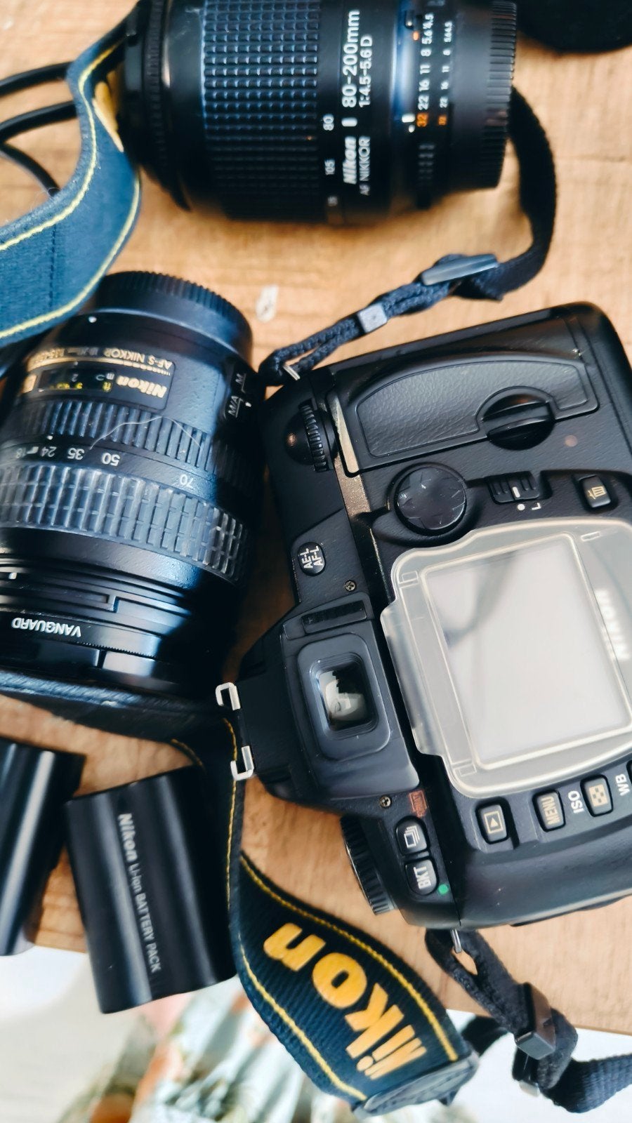Nikon D70 spiegelreflexcamera met 2 lenzen en accessoires, Audio, Tv en Foto, Fotocamera's Digitaal, Ingebouwde flitser, Gebruikt