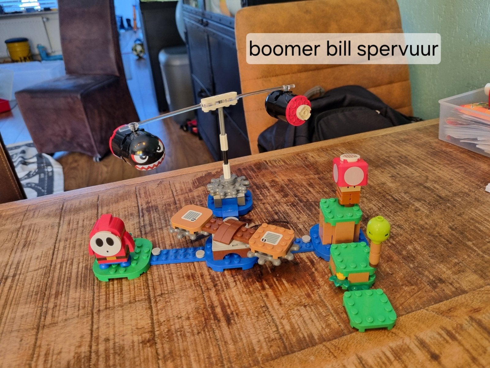 LEGO Super Mario Boomer Bill Spervuur uitbreidingsset, Ophalen of Verzenden, Zo goed als nieuw, Overige merken