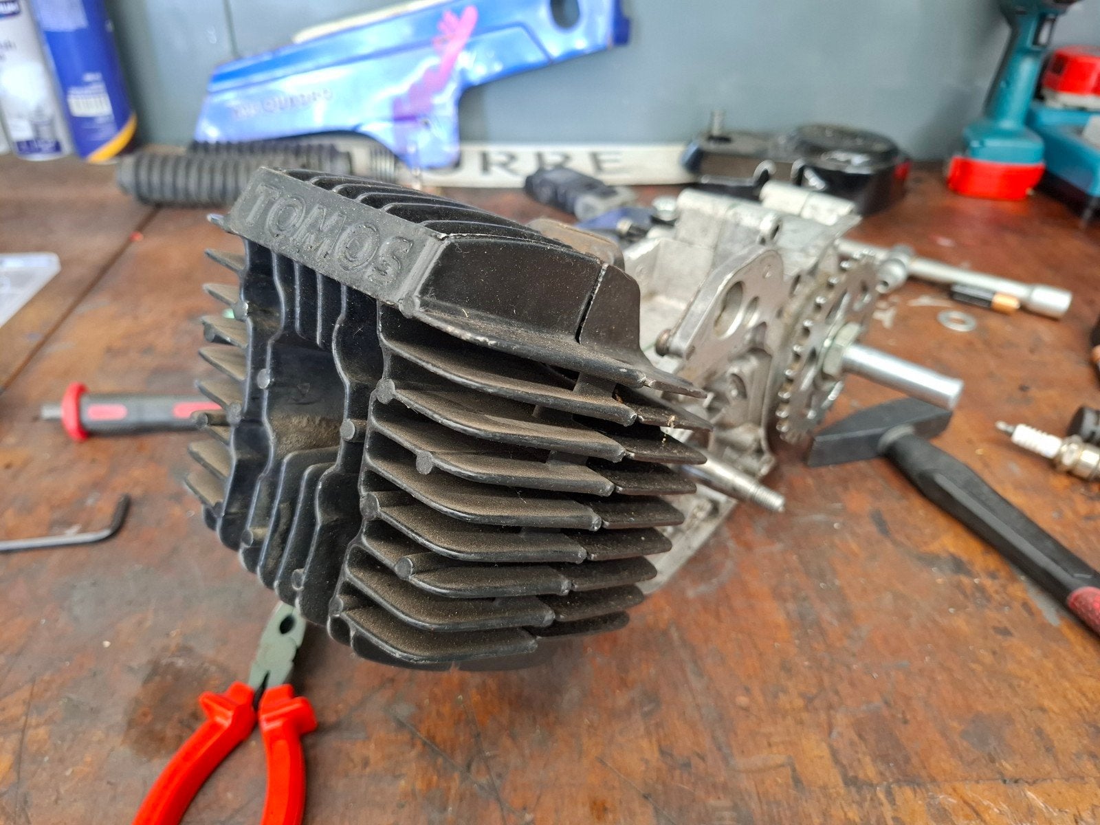 Tomos A35 Motorblok 50cc, Ophalen of Verzenden, Gebruikt, Blok, Tomos