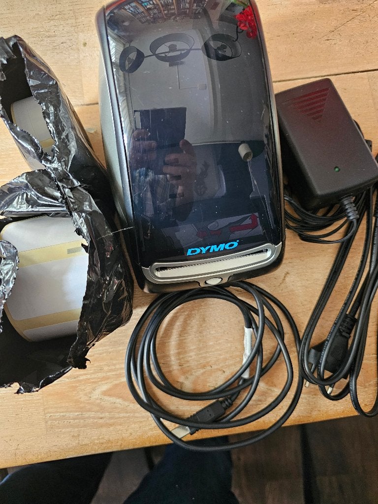 Dymo 450 labelprinter, Computers en Software, Labelprinters, Ophalen, Gebruikt, Etiket, Dymo LabelWriter