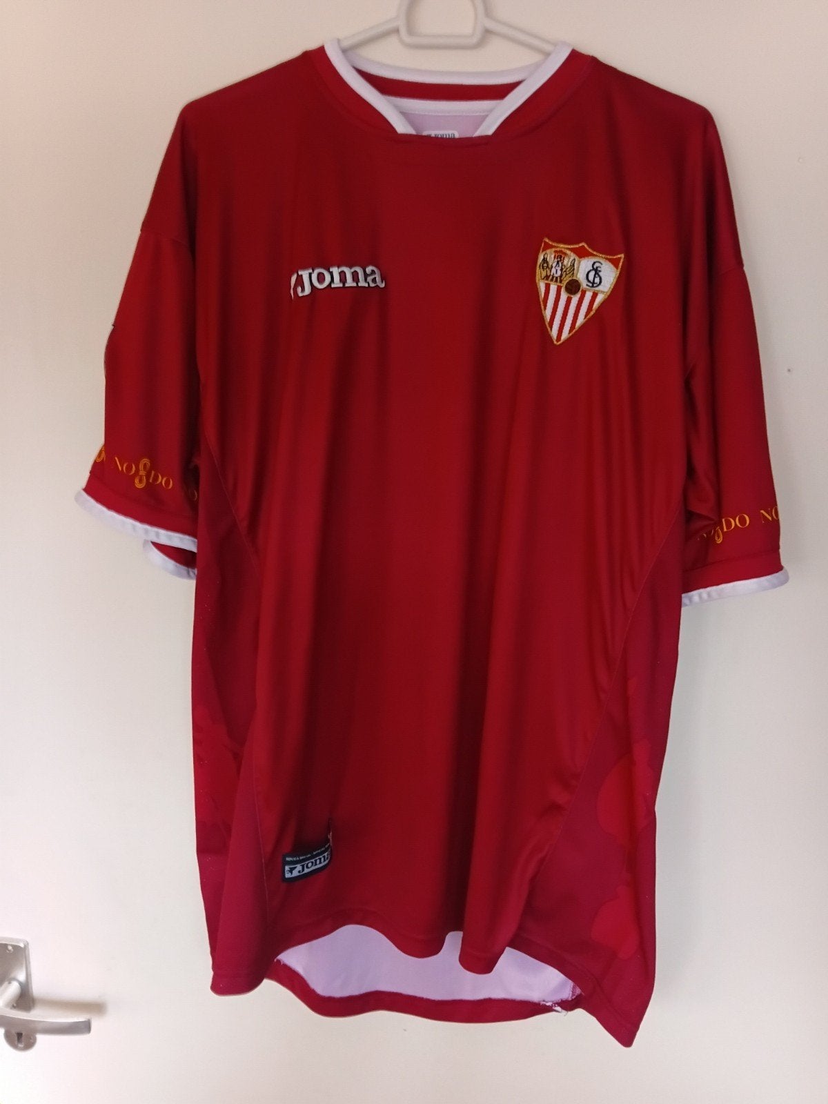 Origineel vintage thuisshirt Sevilla fc XL, Maat XL, Ophalen of Verzenden, Zo goed als nieuw, Shirt