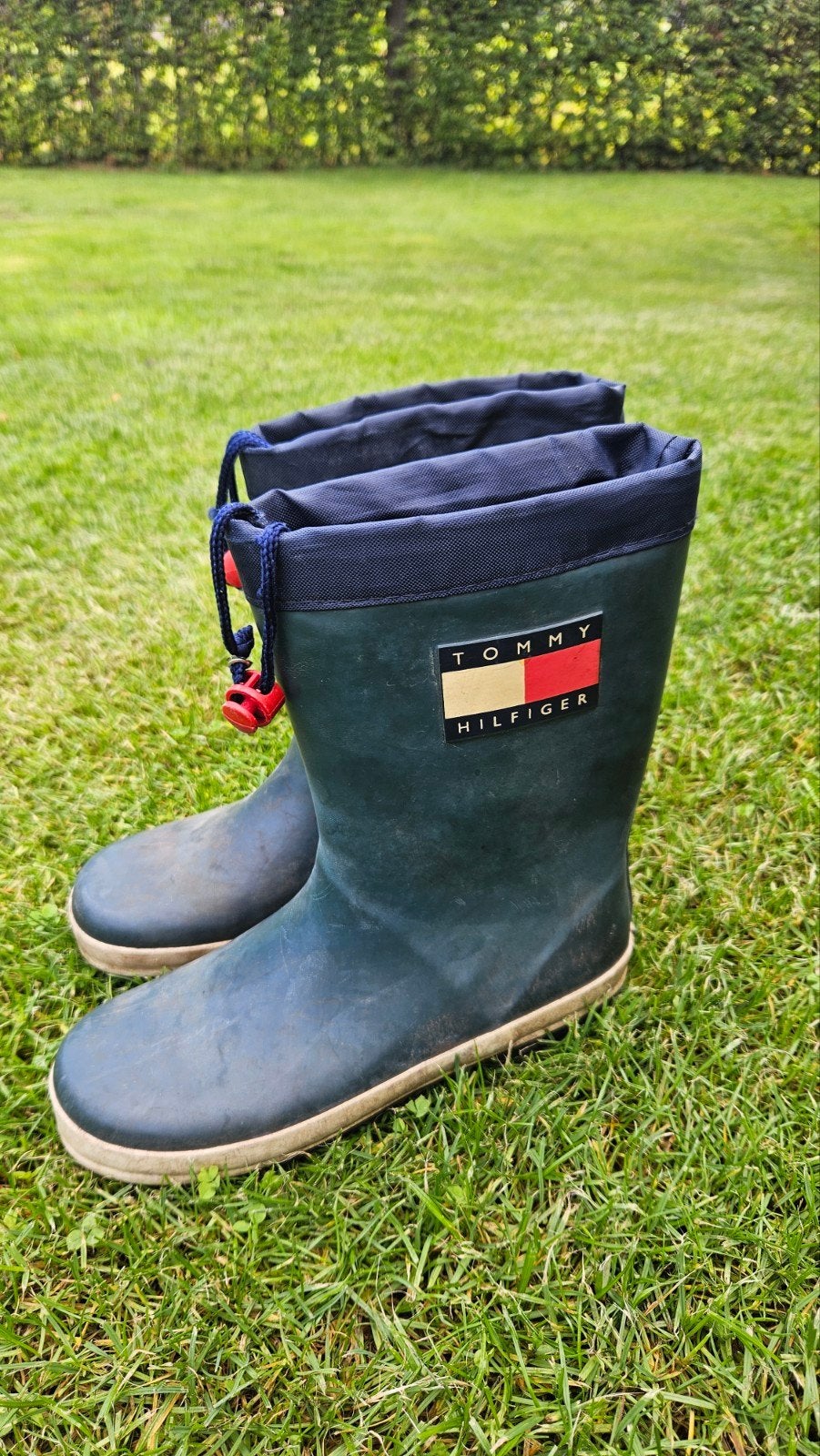 Tommy Hilfiger regenlaarzen maat 35, Ophalen, Jongen of Meisje, Laarzen