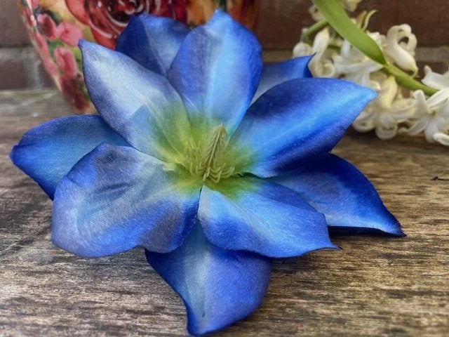 Kunstbloemen nieuw blauw decoratie bloemstuk versiering vaas, Binnen, 3811JM, Info@rodebeagle.nl, Rode Beagle kunstbloemen