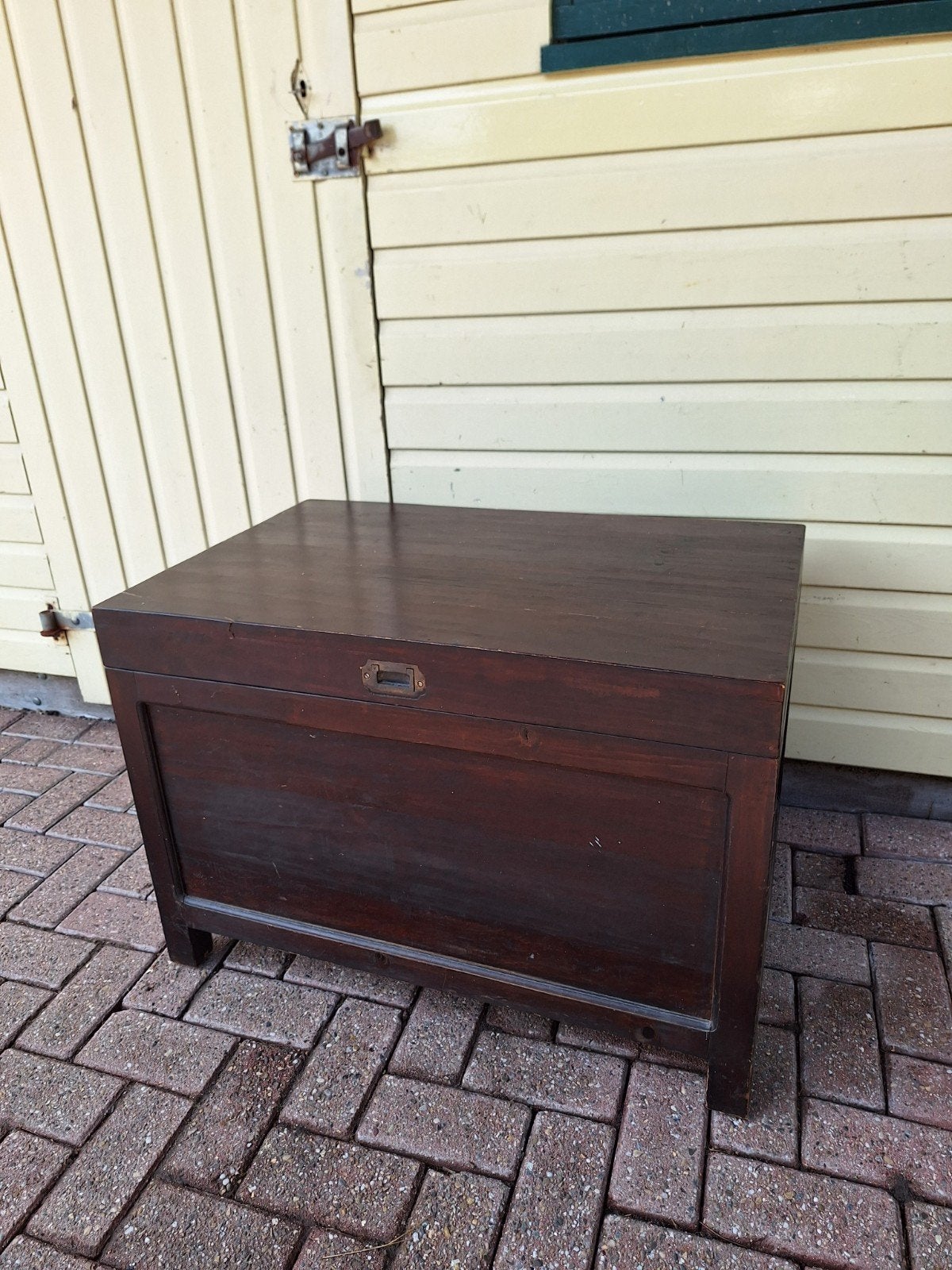 Houten opbergkist, Huis en Inrichting, Woonaccessoires | Kisten, Ophalen of Verzenden, 50 tot 100 cm, Minder dan 50 cm, Minder dan 50 cm