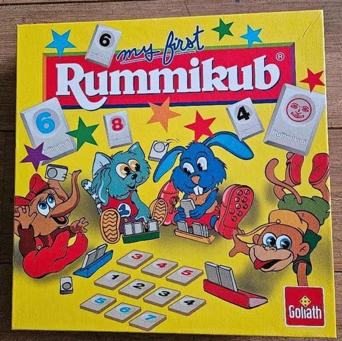 My first Rummikub (Rummikub junior), Een of twee spelers, Ophalen of Verzenden, Zo goed als nieuw, Goliath