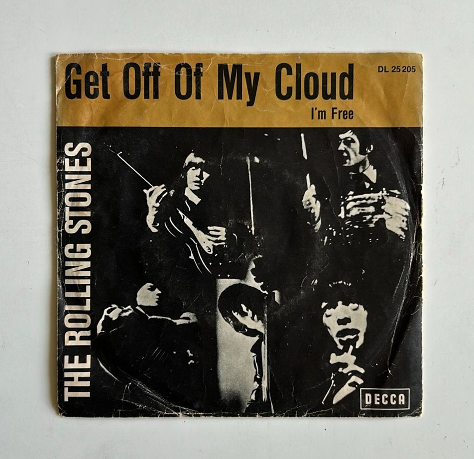 single Rolling Stones Get Off Of My Cloud (DU), Ophalen of Verzenden, Gebruikt, Pop