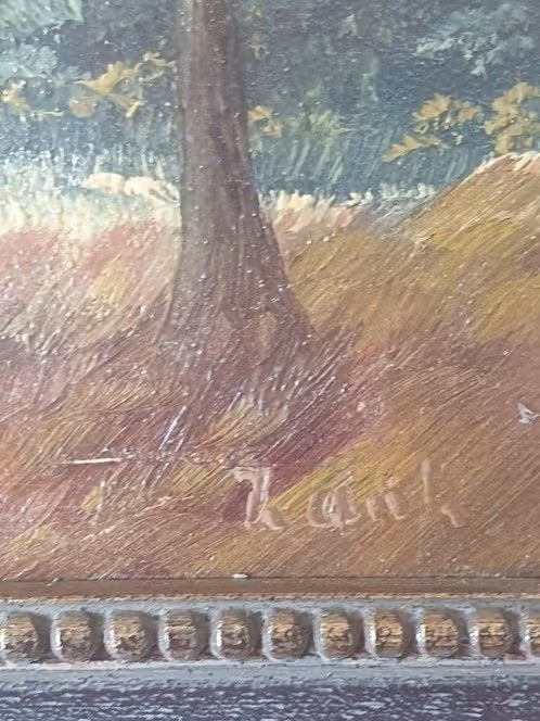 vulkaan Gunung Merapi Java gesigneerd Zank vooroorlogs., Antiek en Kunst, Ophalen