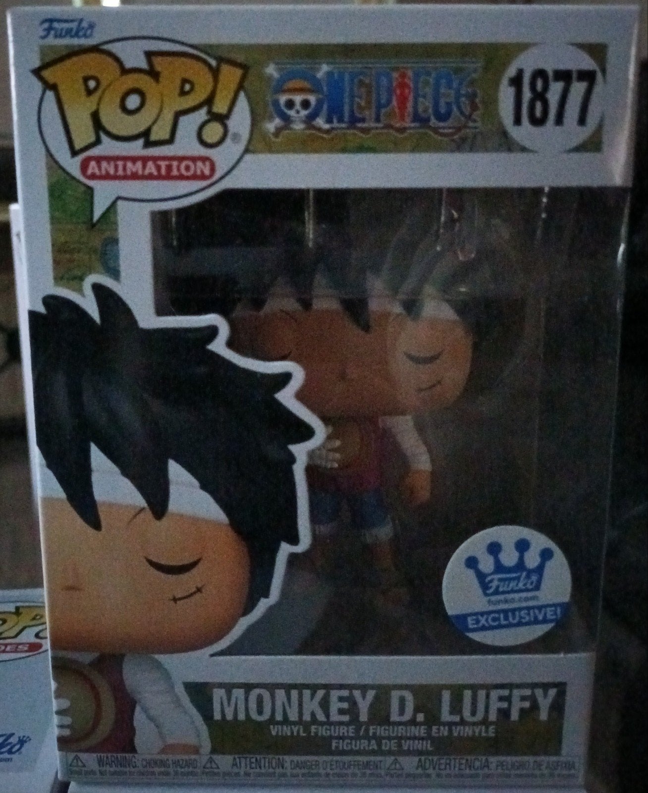 Funko Pop! One Piece Monkey D. Luffy 1877 Exclusive, Ophalen of Verzenden, Nieuw
