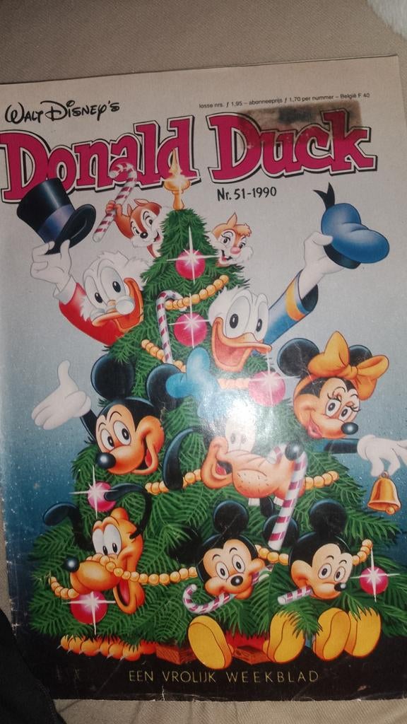 Donald duck uit 1990, Europa, Zo goed als nieuw, Walt Disney  Donald duck, Ophalen