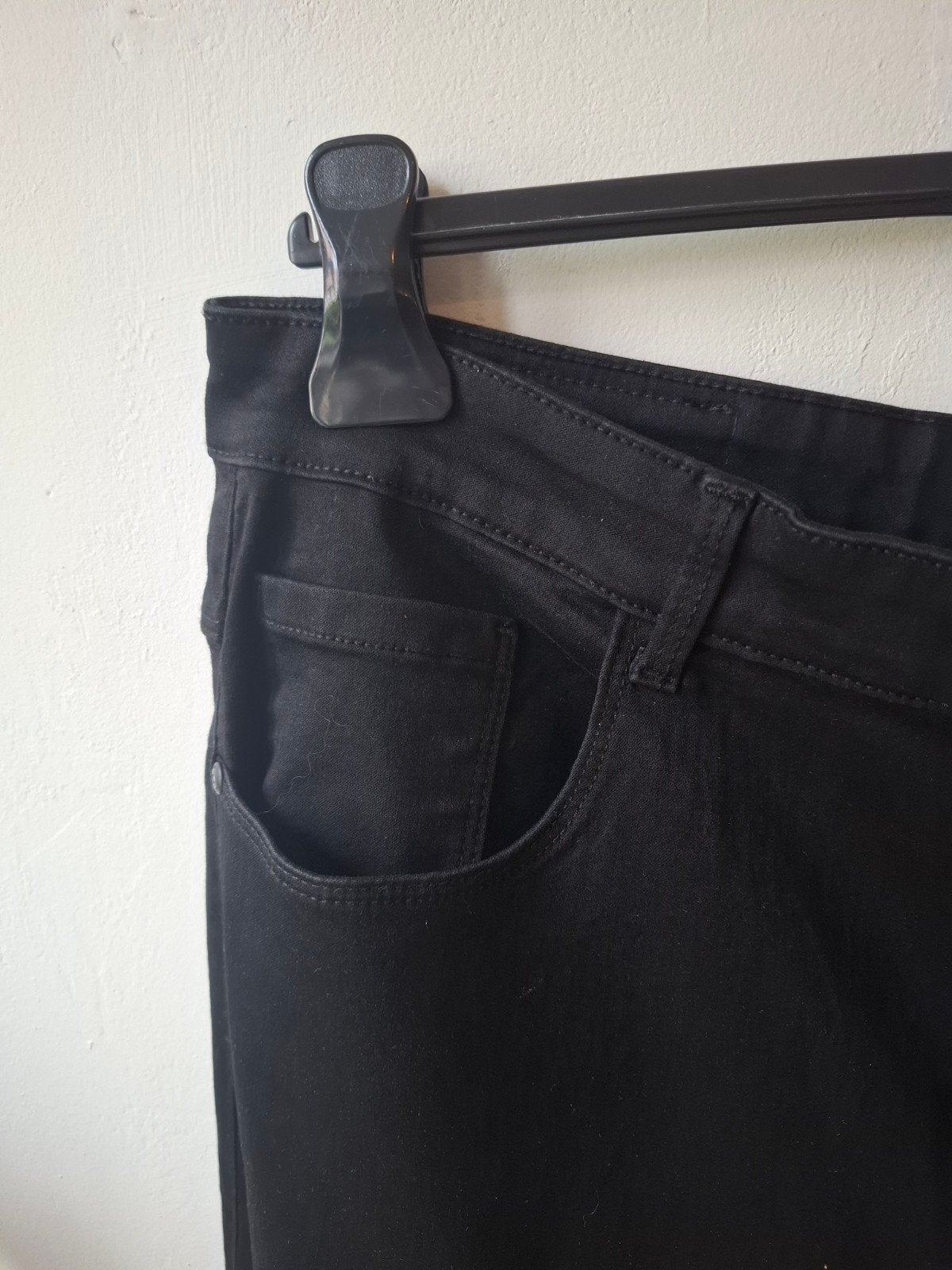 Only Carmakoma zwarte capri high waist skinny jeans maat: 50, Kleding | Dames, Zwart, Nieuw, Ophalen of Verzenden, Nvt
