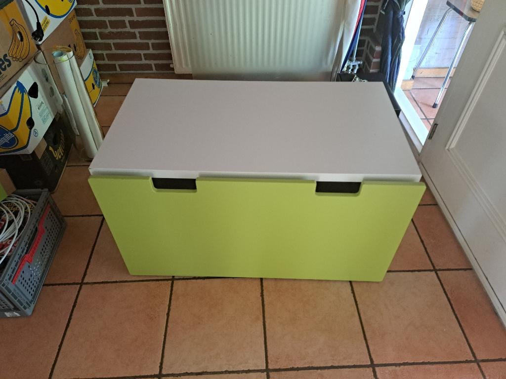 Ikea stuva bank met lade, Kinderen en Baby's, Kinderkamer | Commodes en Kasten, Ophalen, Gebruikt, 50 tot 70 cm, 105 cm of meer