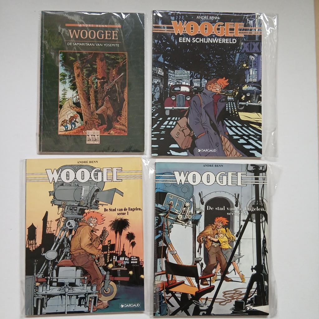 André Benn - Woogee: De Samaritaan van Yosemite & Een Schijn, Boeken, Stripboeken, Zo goed als nieuw, Meerdere stripboeken, Ophalen of Verzenden
