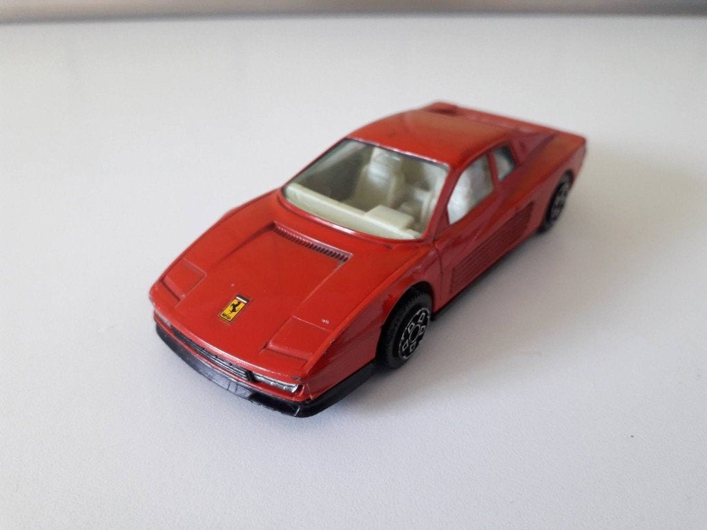 ferrari testarossa           bburago, Ophalen of Verzenden, Gebruikt, Auto, Overige merken