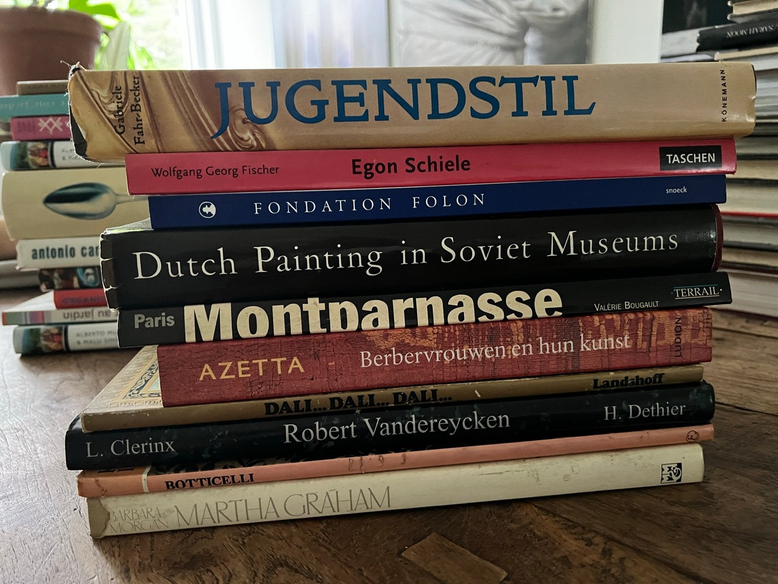 Diverse collectie kunst- en kookboeken, Ophalen of Verzenden, Gelezen