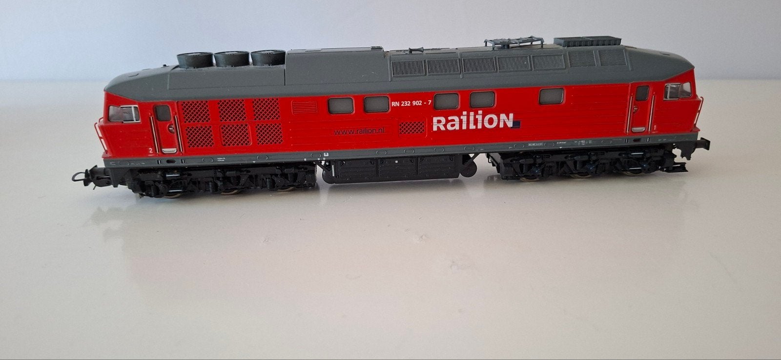 Roco H0 Diesellocomotief BR 232 002-7 Railion, Hobby en Vrije tijd, Modeltreinen | H0, Gebruikt, Locomotief, Gelijkstroom, Roco