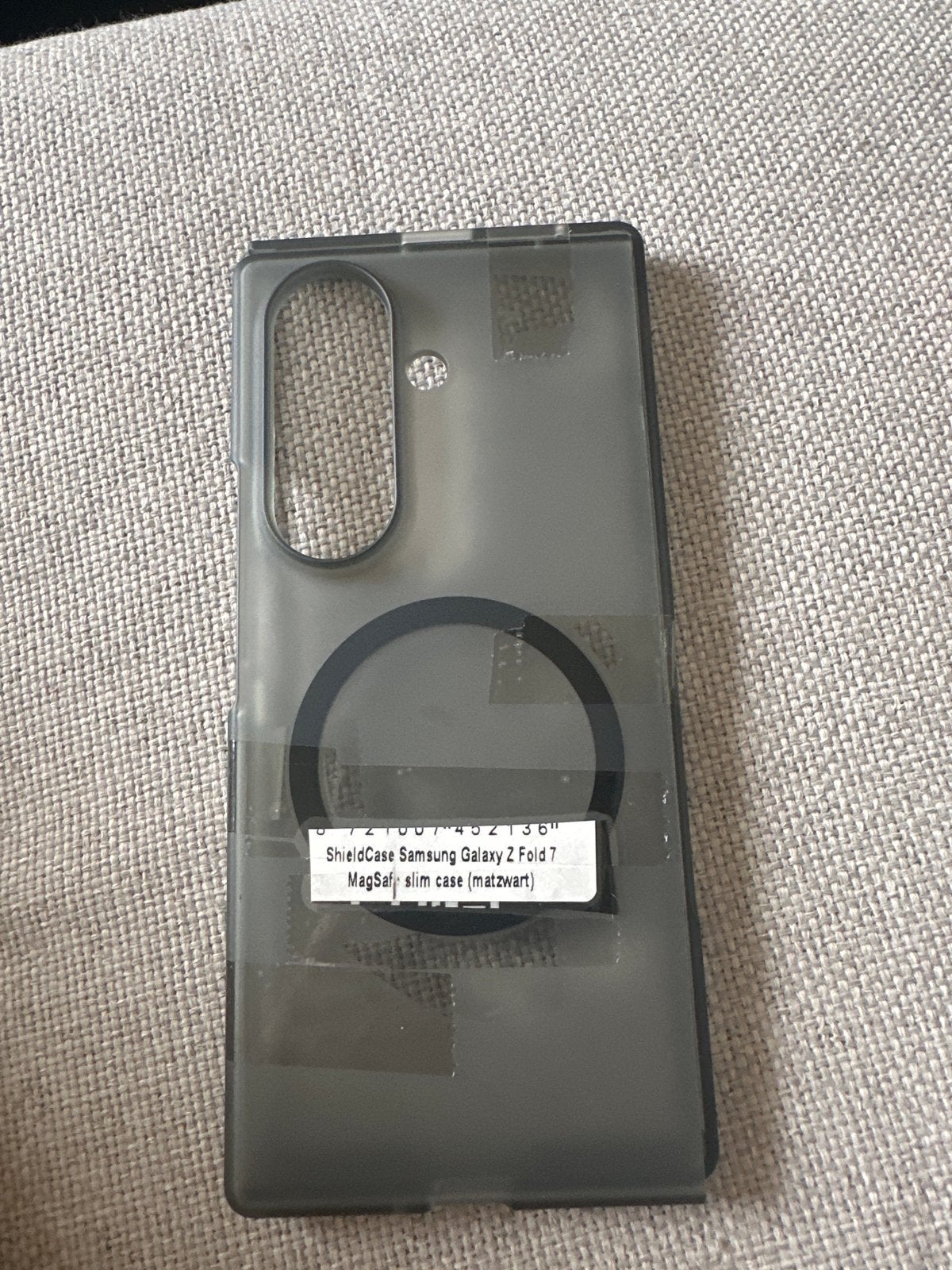 ShieldCase Samsung Galaxy Z Fold 7 MagSafe slim case, Ophalen of Verzenden, Zo goed als nieuw, Hoesje of Tasje