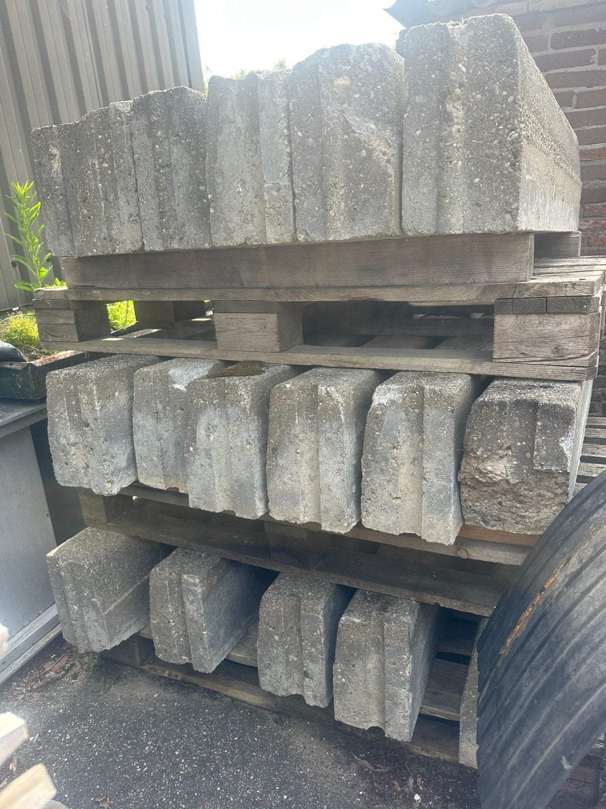 Opsluitband / stoepranden / stoepband 100x15x25 cm, Tuin en Terras, Ophalen, Gebruikt, Q, Overige typen