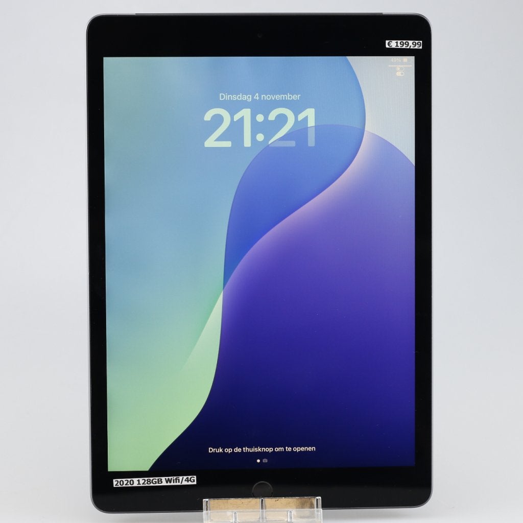 iPad 2020 128GB Wifi/4G Space Gray, Apple, Zo goed als nieuw, Support@apple.com, One Apple Park Way
Cupertino, CA 95014
United States