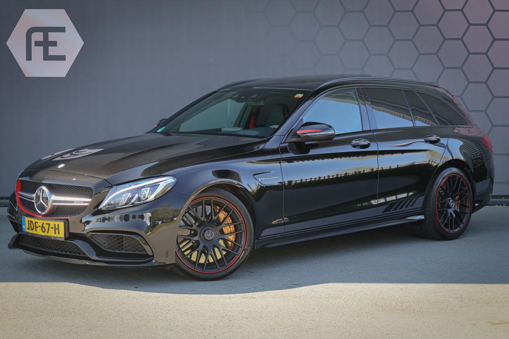 Mercedes-Benz C-Klasse C63 AMG C63S Edition 1 | KERAMISCH |, Automaat, Achterwielaandrijving, Gebruikt, Zwart