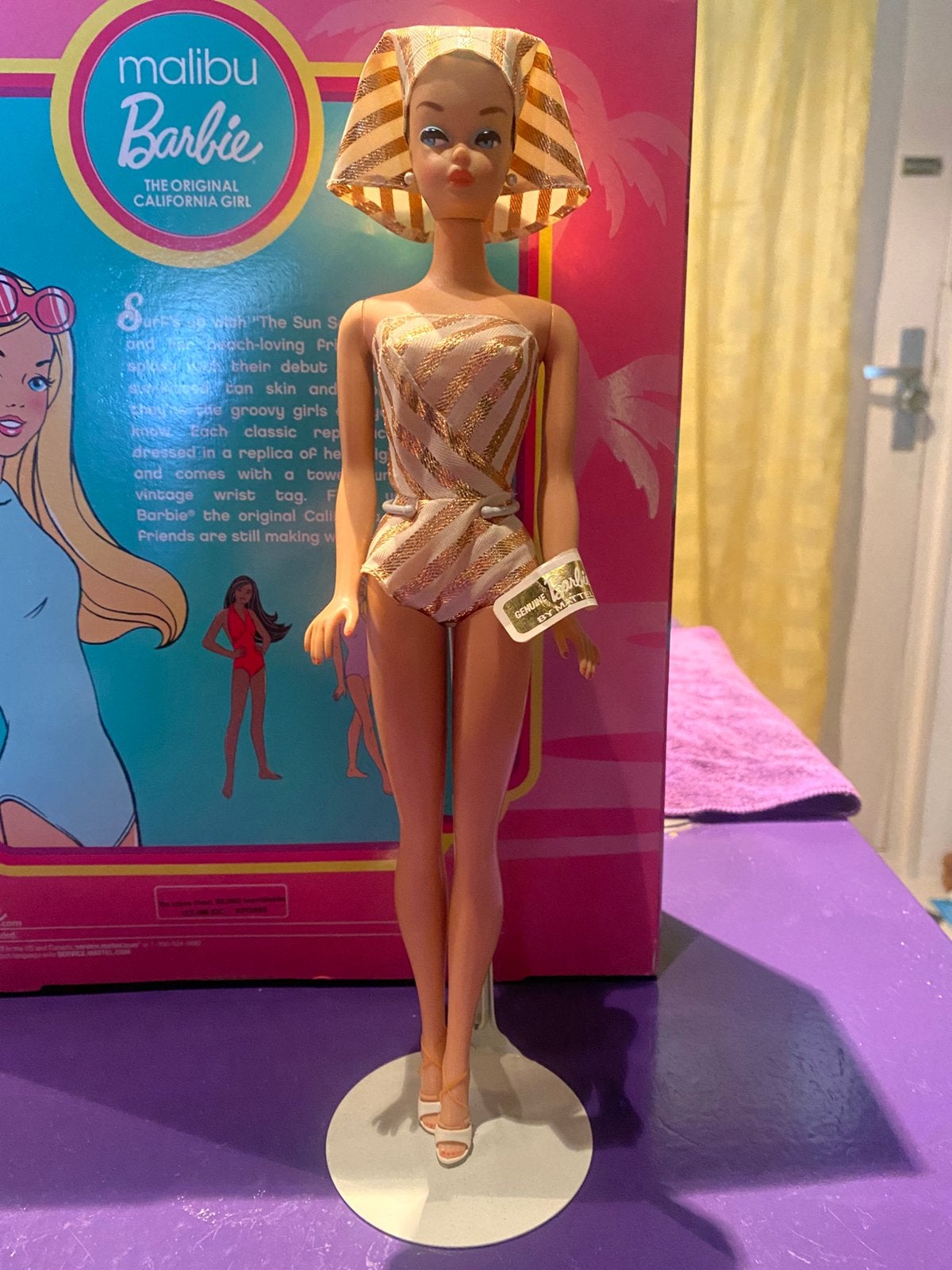 Barbie Fashion Queen reproductie, Verzamelen, Verzenden, Zo goed als nieuw, Fashion Doll