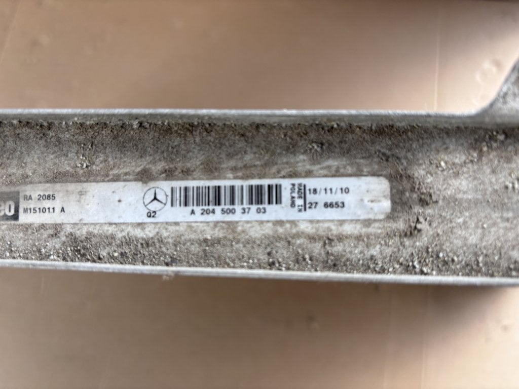 Radiateur Mercedes Benz A2045003703 W204 W212, Niet ingevuld, Gebruikt, Mercedes-Benz, Niet ingevuld