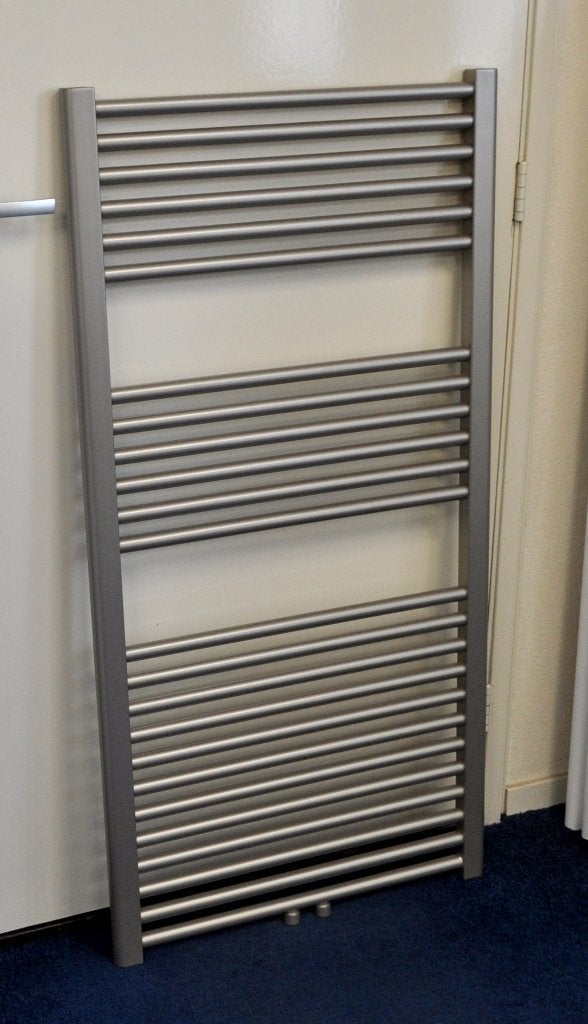 Design radiator 60 x 120 cm – inox/look NIEUW, Ophalen, Radiator, Nieuw, 60 tot 150 cm
