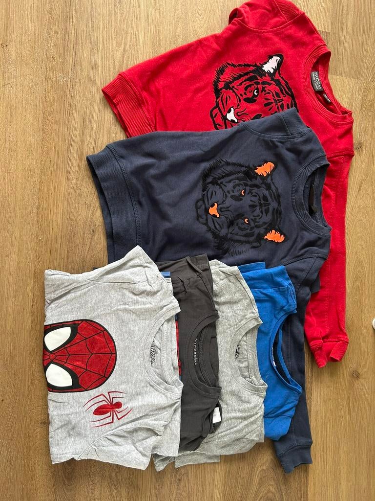 Truien/ shirts jongens maat 122/128, Ophalen of Verzenden, Gebruikt, Maat 128